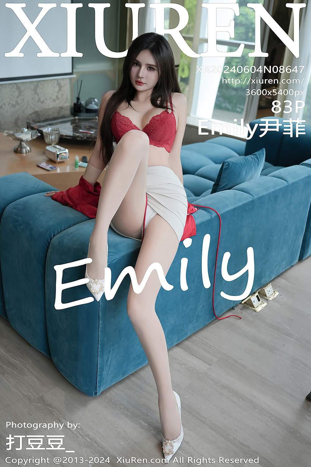 XiuRen 秀人网 No.8647 Emily 尹菲：气质如清风，魅力难自拔